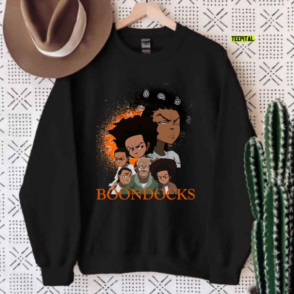 Boondocks Riley Huey And Grandad Unisex Sweatshirt Boondocks Riley Huey And Grandad Unisex Sweatshirt