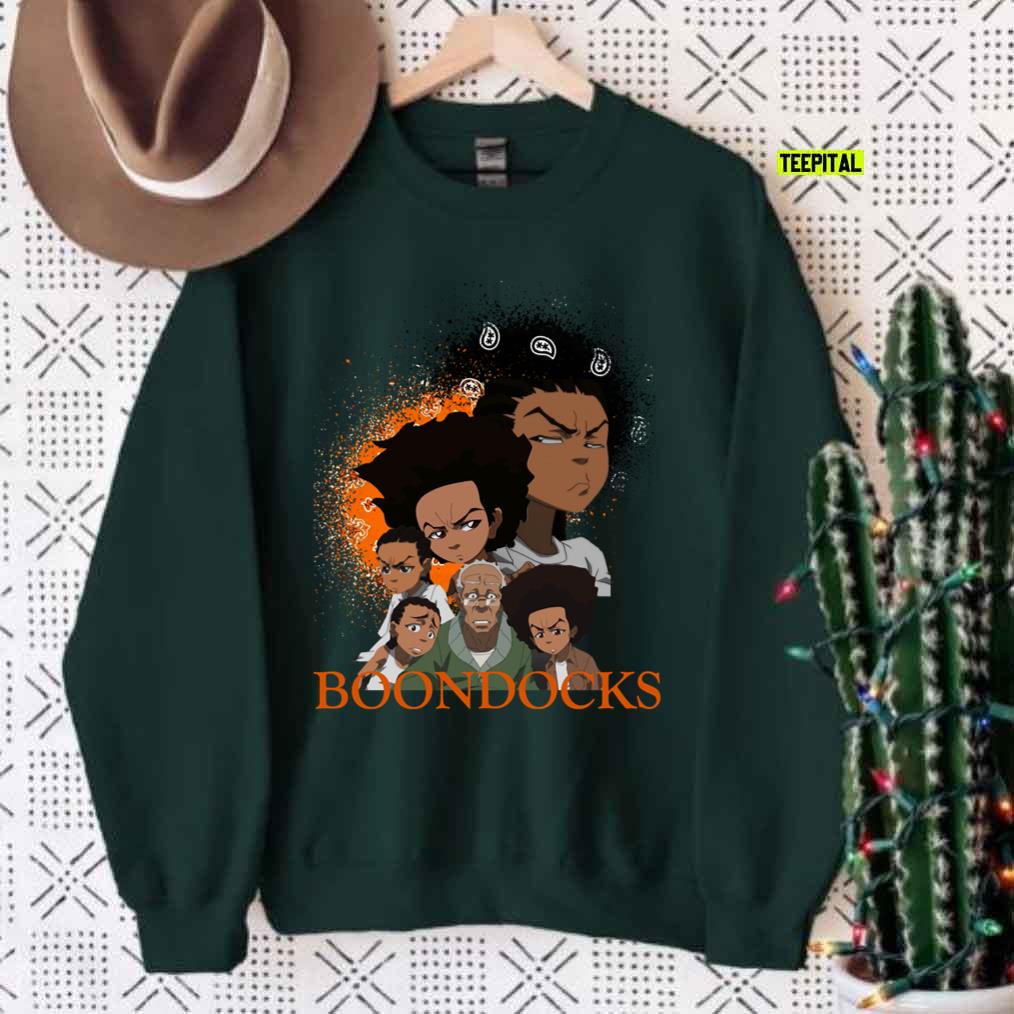 Boondocks Riley Huey And Grandad Unisex Sweatshirt Boondocks Riley Huey And Grandad Unisex Sweatshirt