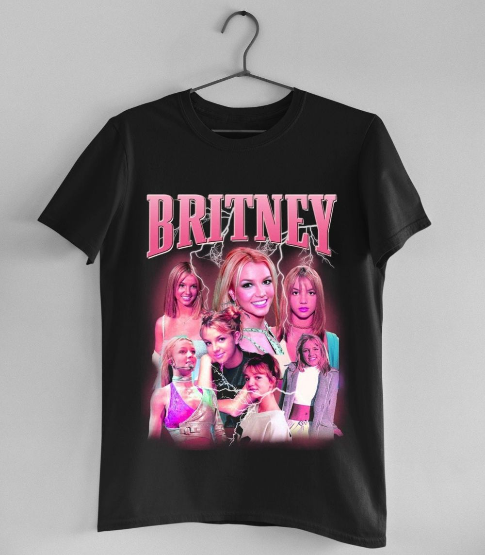 Britney Spears Homage T-Shirt Britney Spears Homage T-Shirt