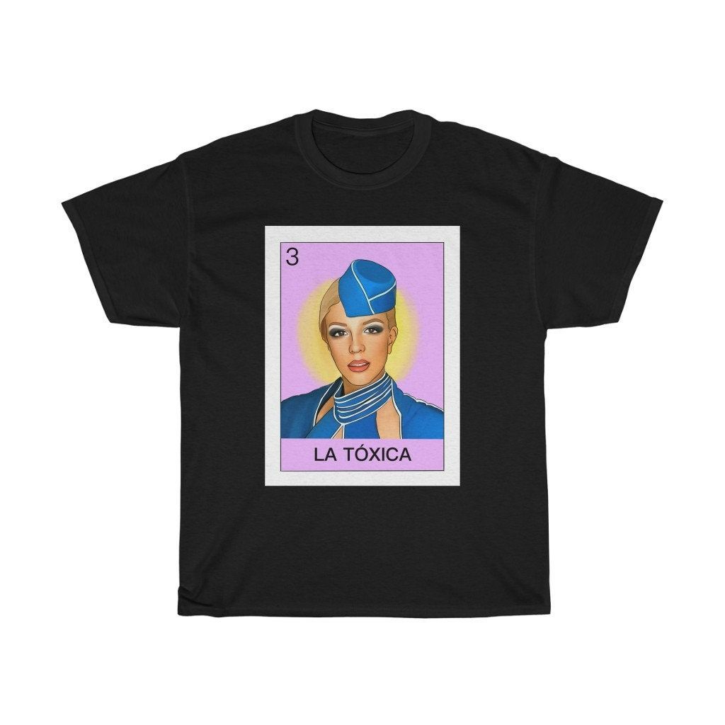 Britney Spears Loteria Tee Shirt Britney Spears Loteria Tee Shirt