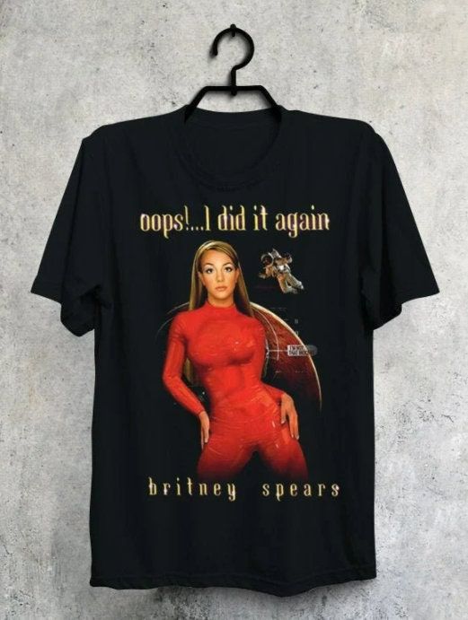 Britney Spears Oops I Did It Again T-Shirt Britney Spears Oops I Did It Again T-Shirt