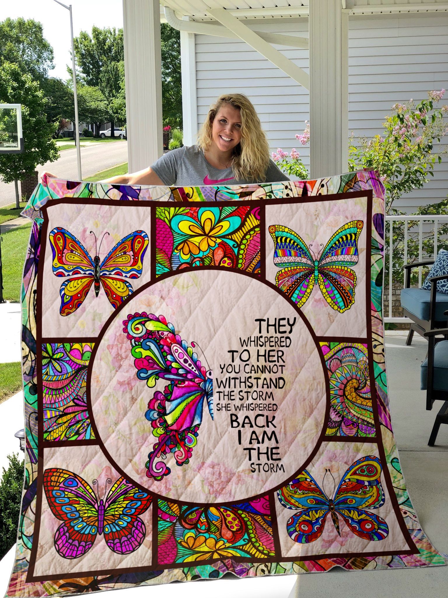 Butterfly They Whispered To Her You Cannot Withstand The Storm She Whispered Back I Am The Storm Quilt Blanket Great Customized Blanket Gifts For Birthday Christmas Thanksgiving Butterfly They Whispered To Her You Cannot Withstand The Storm She Whispered Back I Am The Storm Quilt Blanket Great Customized Blanket Gifts For Birthday Christmas Thanksgiving