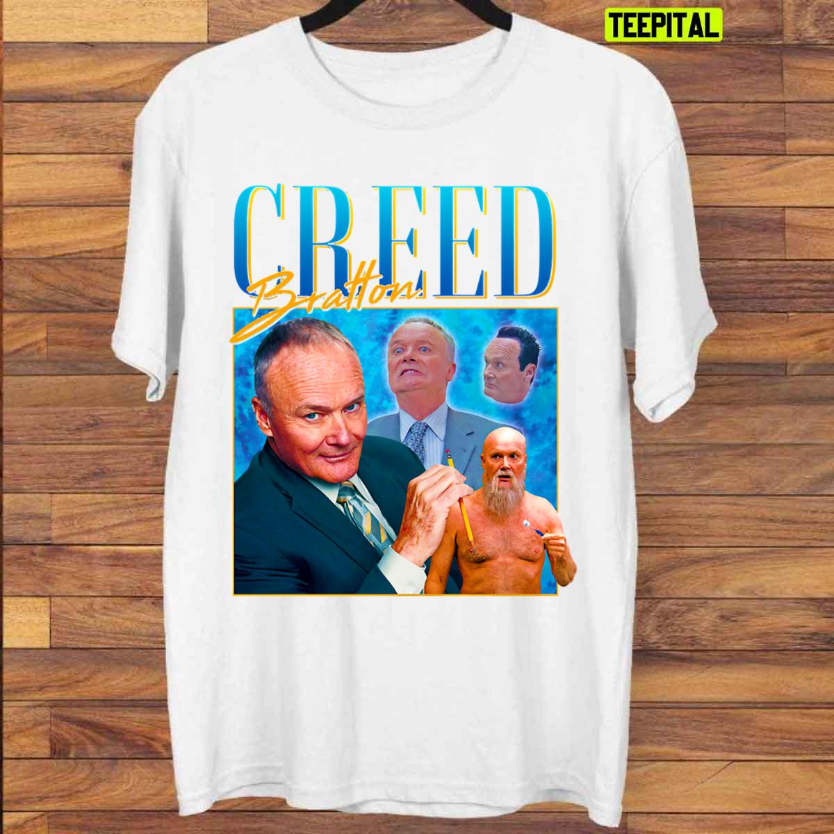 Creed Bratton Homage Vintage Bootleg 90s T-Shirt Creed Bratton Homage Vintage Bootleg 90s T-Shirt