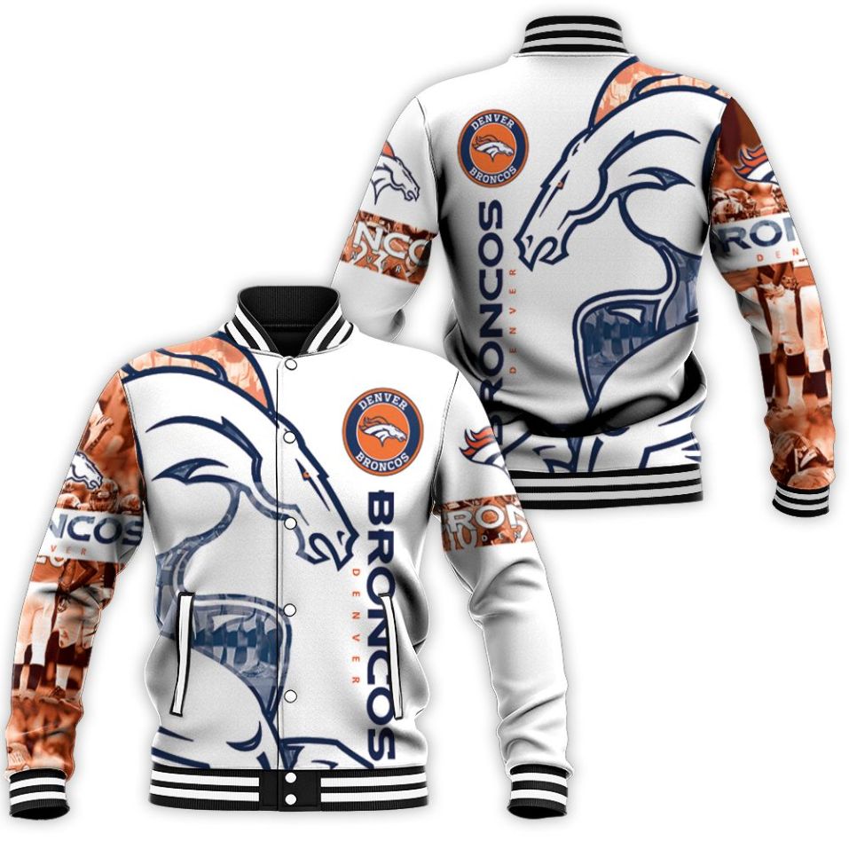 Denver Broncos Nfl For Broncos Fan 3d Baseball Jacket Denver Broncos Nfl For Broncos Fan 3d Baseball Jacket