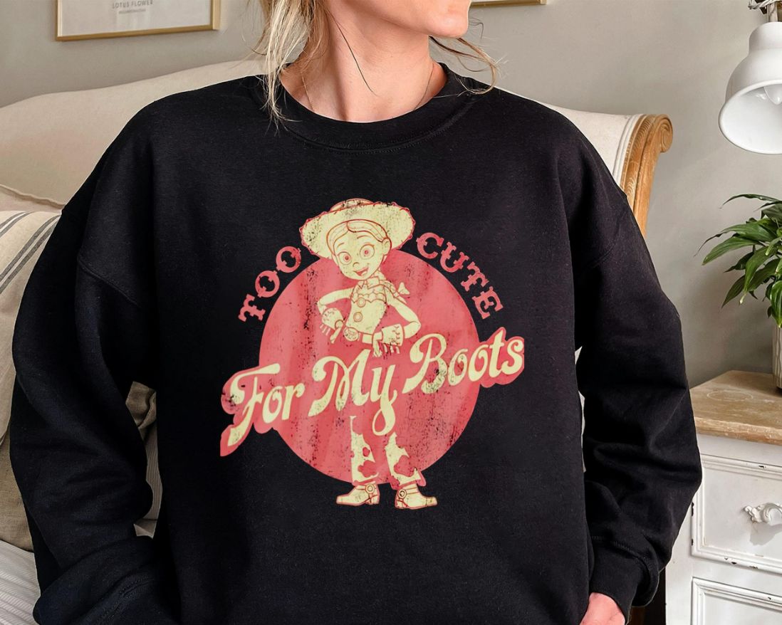 Disney Toy Story 4 Jessie Too Cute Sweatshirt Disney Toy Story 4 Jessie Too Cute Sweatshirt