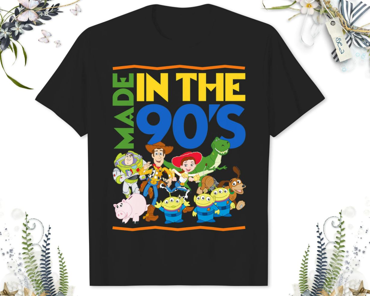 Disney Toy Story Made In The 90s Graphic T-Shirt Disney Toy Story Made In The 90s Graphic T-Shirt