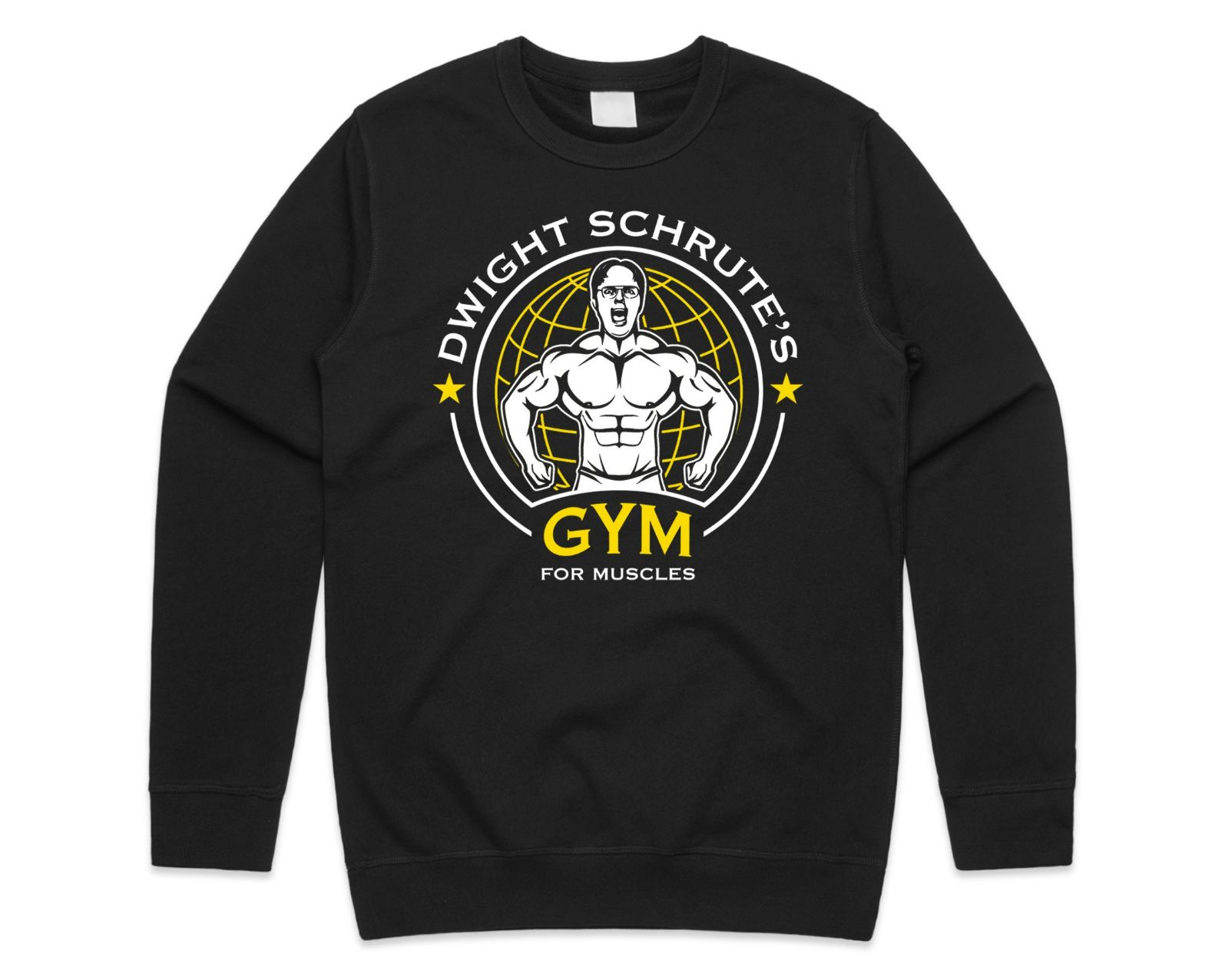 Dwight Schrute’s Gym For Muscles Jumper Sweatshirt Dwight Schrute’s Gym For Muscles Jumper Sweatshirt