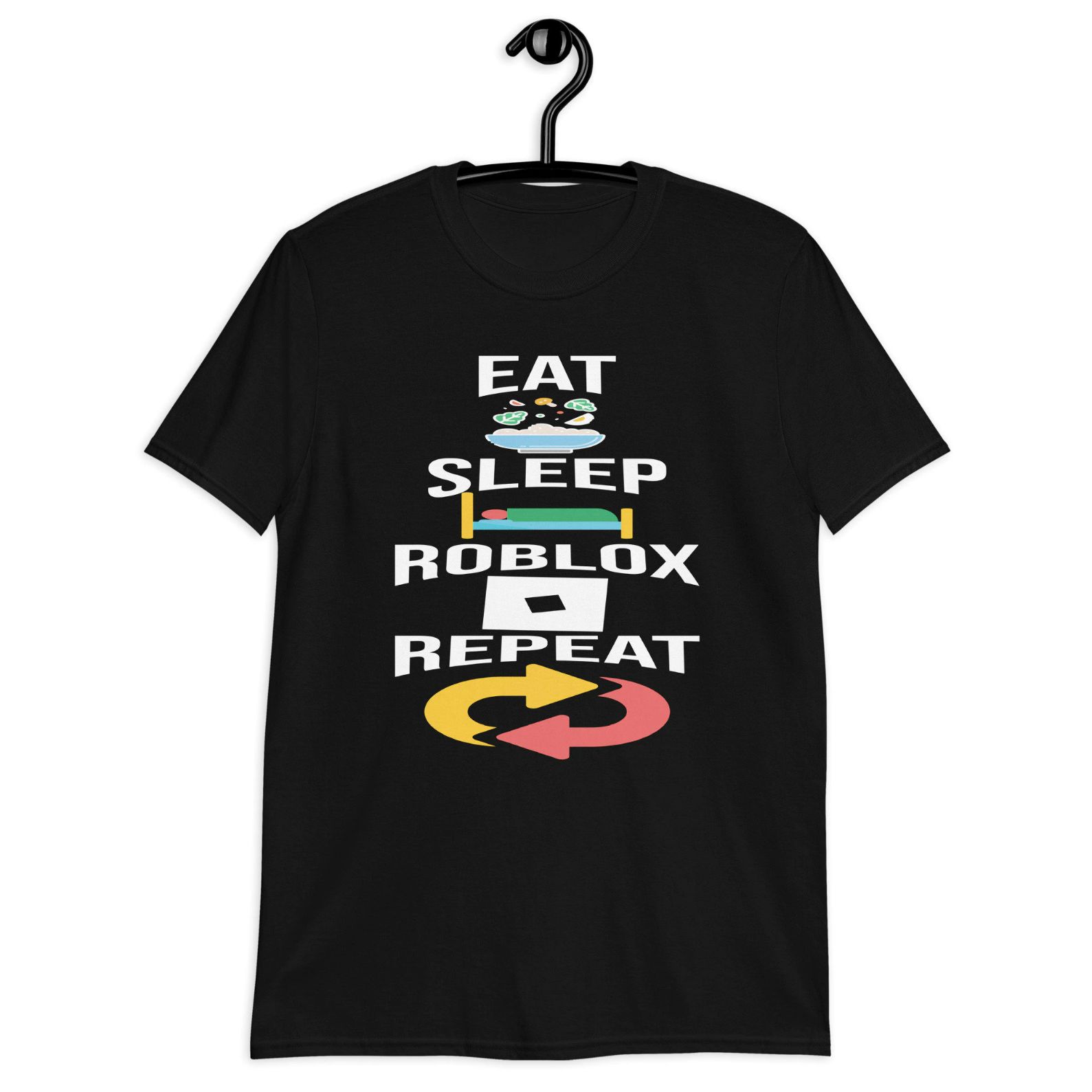 Eat Sleep Roblox Repeat Shirt Eat Sleep Roblox Repeat Shirt