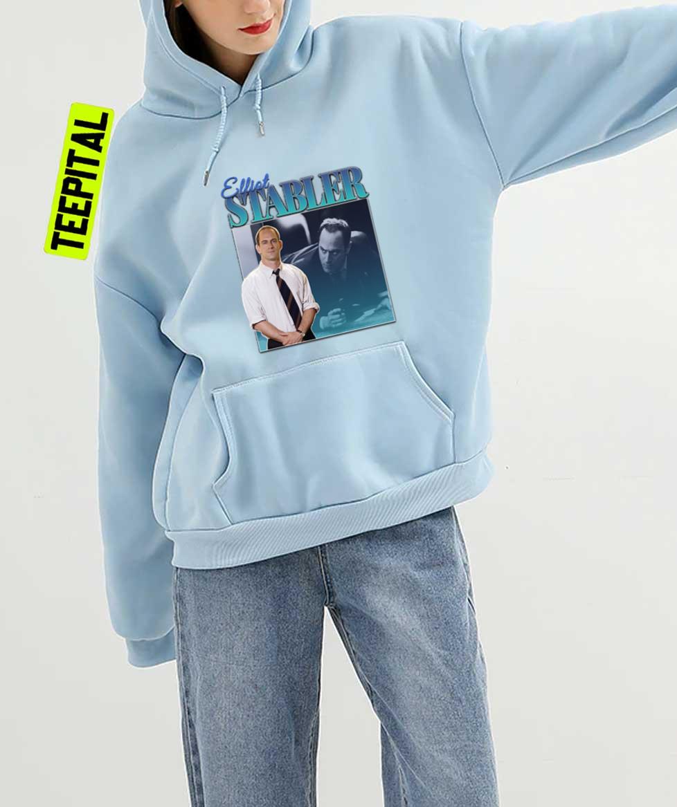 Elliot Stabler 90s Inspired Vintage Homage T-Shirt Elliot Stabler 90s Inspired Vintage Homage T-Shirt