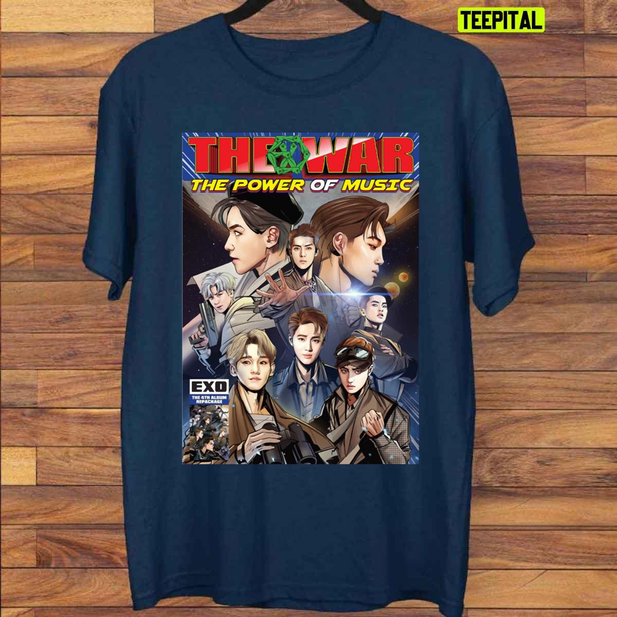 Exo Power The War Unisex T-Shirt Exo Power The War Unisex T-Shirt