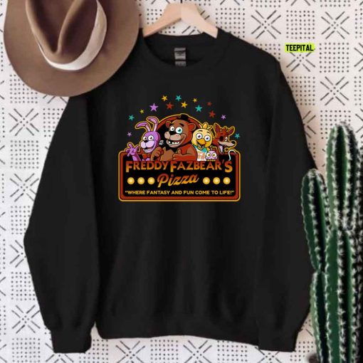 Five Nights At Freddy Fazbear’s Pizza Fnaf Logo Unisex Sweatshirt