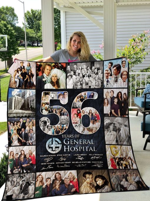 General Hospital Quilt Blanket