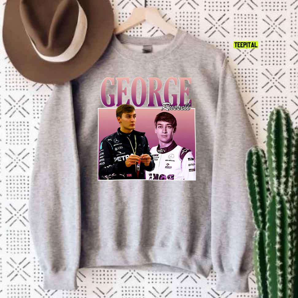 George Russel Vintage Bootleg 90s Homage T-Shirt George Russel Vintage Bootleg 90s Homage T-Shirt