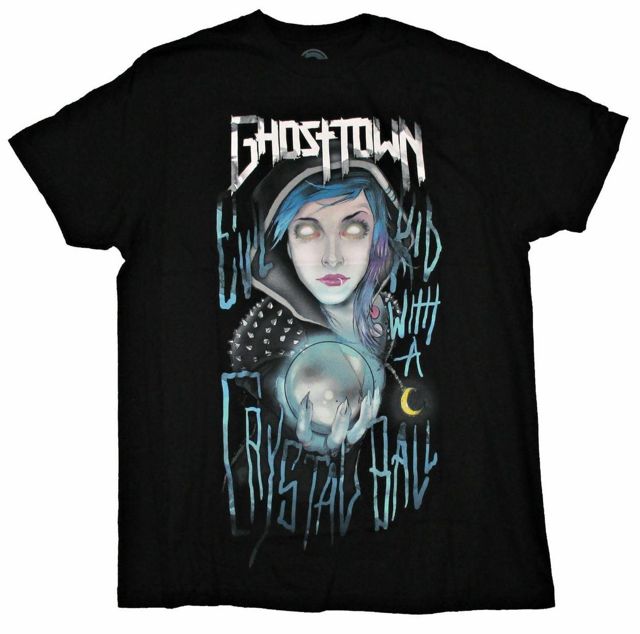 Ghost Town Crystal Ball Black T-Shirt Ghost Town Crystal Ball Black T-Shirt
