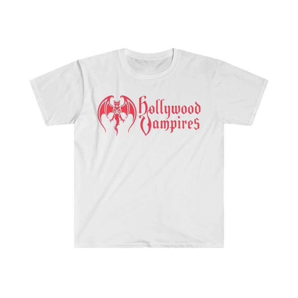 Hollywood Vampires Unisex Softstyle T-Shirt Hollywood Vampires Unisex Softstyle T-Shirt