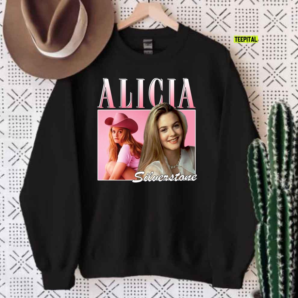 Homage Alicia Silverstone Vintage Bootleg 90s Unisex Sweatshirt Homage Alicia Silverstone Vintage Bootleg 90s Unisex Sweatshirt