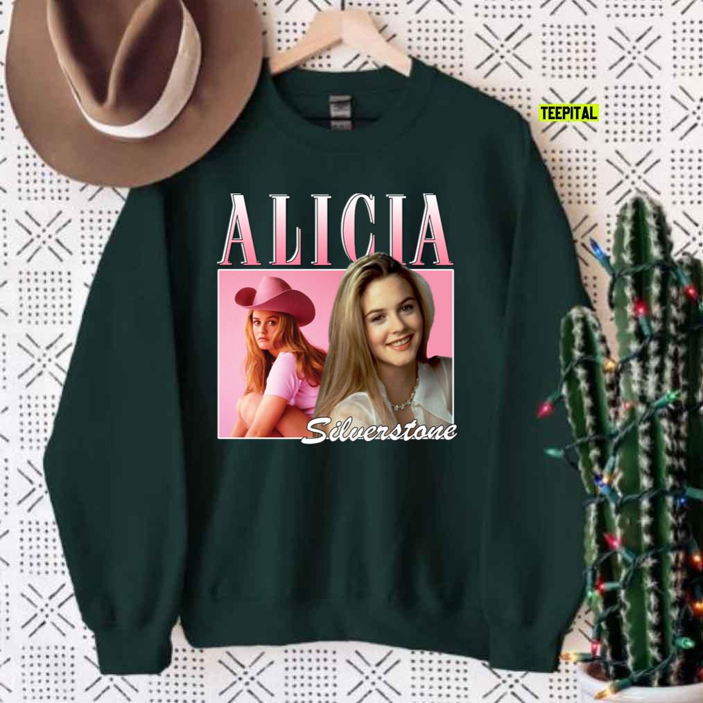 Homage Alicia Silverstone Vintage Bootleg 90s Unisex Sweatshirt Homage Alicia Silverstone Vintage Bootleg 90s Unisex Sweatshirt