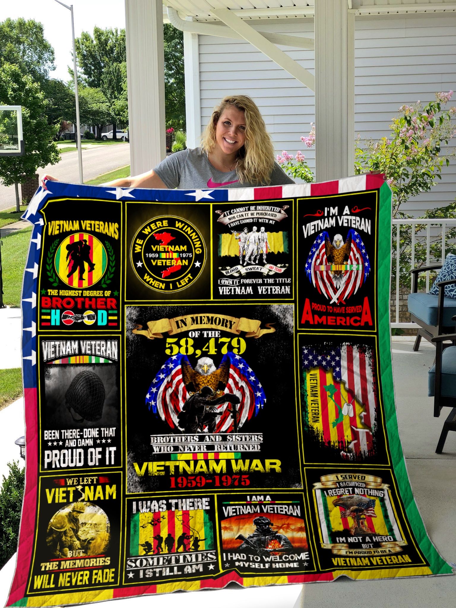 I Am Vietnam Veterans I Had To Welcome Myself Home Quilt Blanket Great Customized Blanket Gifts For Birthday Christmas Thanksgiving I Am Vietnam Veterans I Had To Welcome Myself Home Quilt Blanket Great Customized Blanket Gifts For Birthday Christmas Thanksgiving
