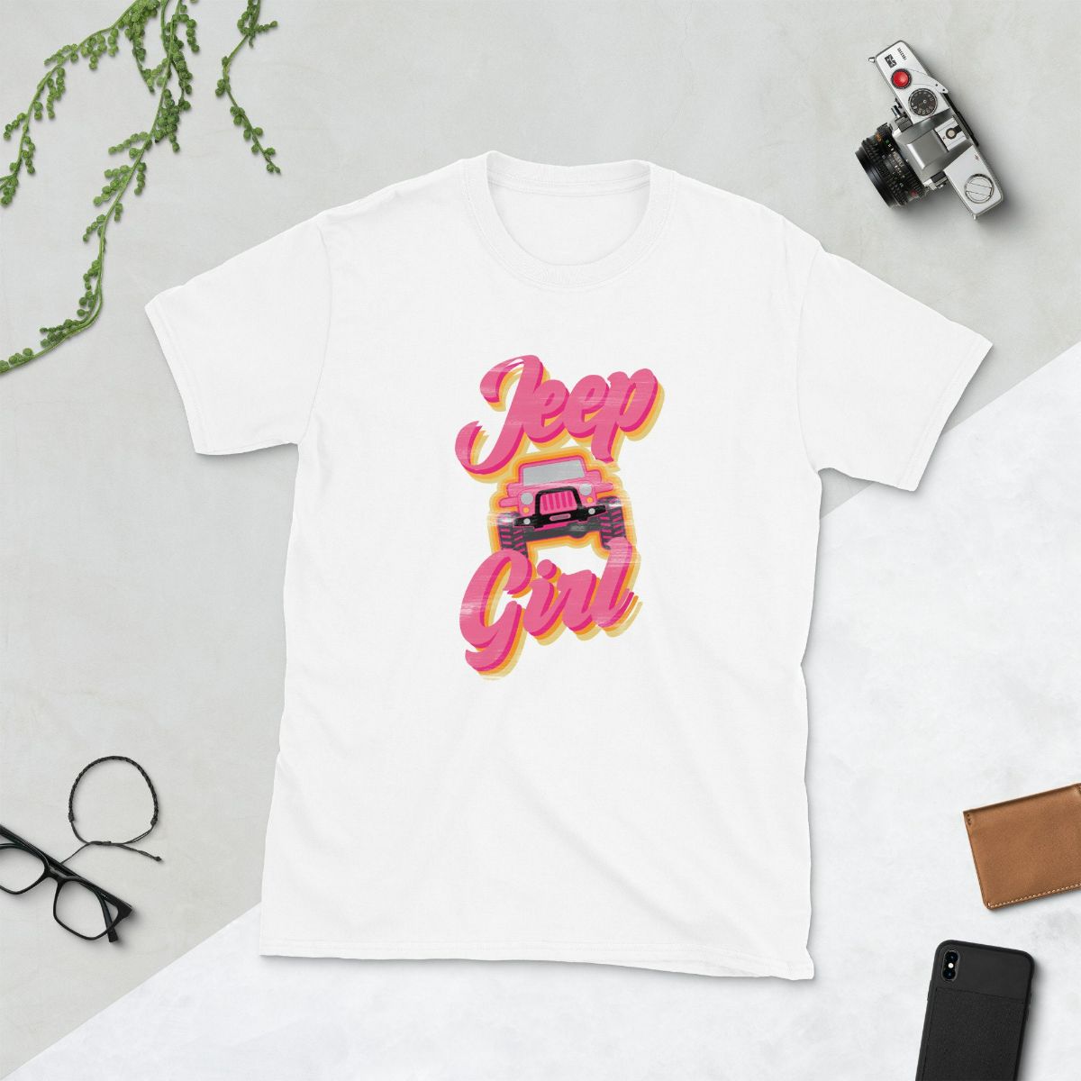 Jeep Girl Short-Sleeve Unisex T-Shirt Jeep Girl Short-Sleeve Unisex T-Shirt