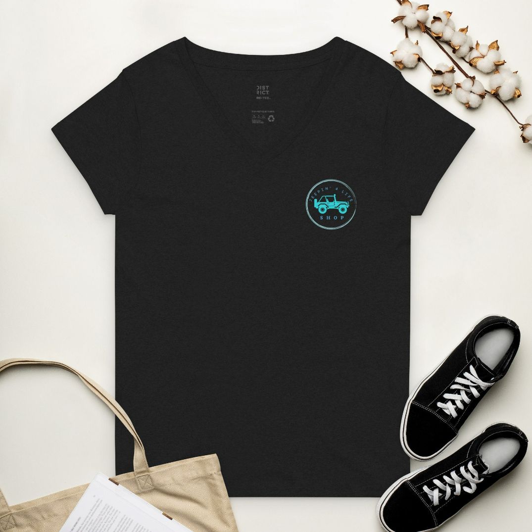 Jeepin4Life V Neck Tee Shirt Jeepin4Life V Neck Tee Shirt