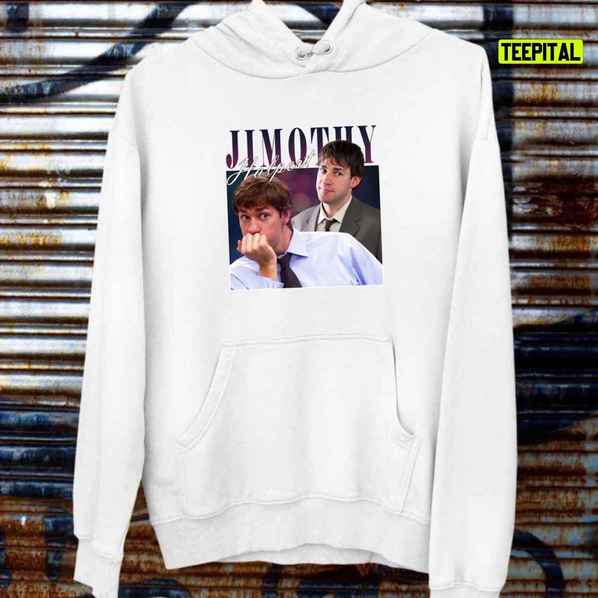 Jim Halpert Vintage Homage 90s Bootleg Style T-Shirt Jim Halpert Vintage Homage 90s Bootleg Style T-Shirt