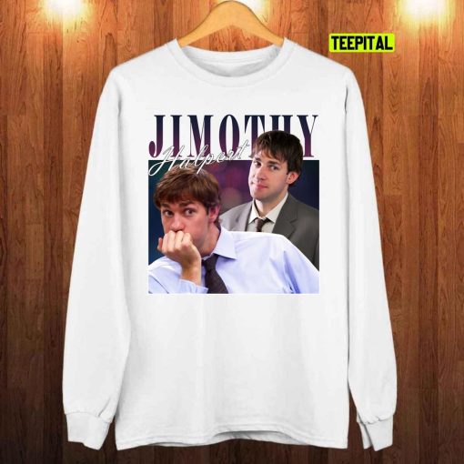 Jim Halpert Vintage Homage 90s Bootleg Style T-Shirt