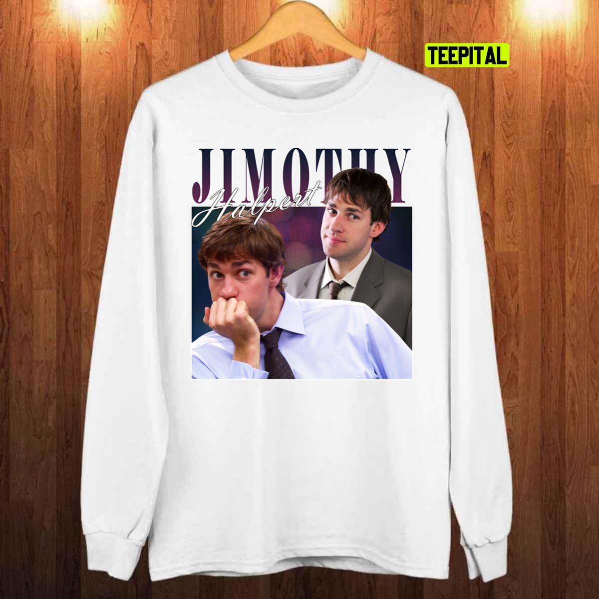 Jim Halpert Vintage Homage 90s Bootleg Style T-Shirt Jim Halpert Vintage Homage 90s Bootleg Style T-Shirt