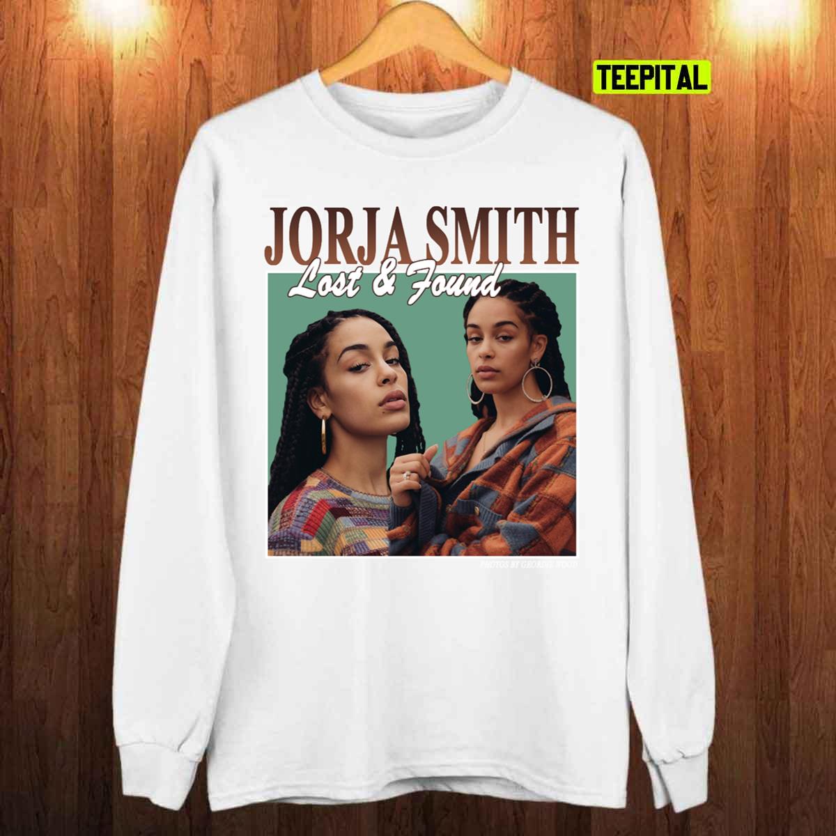Jorja Smith Lost And Found Homage Vintage 90s T-Shirt Jorja Smith Lost And Found Homage Vintage 90s T-Shirt