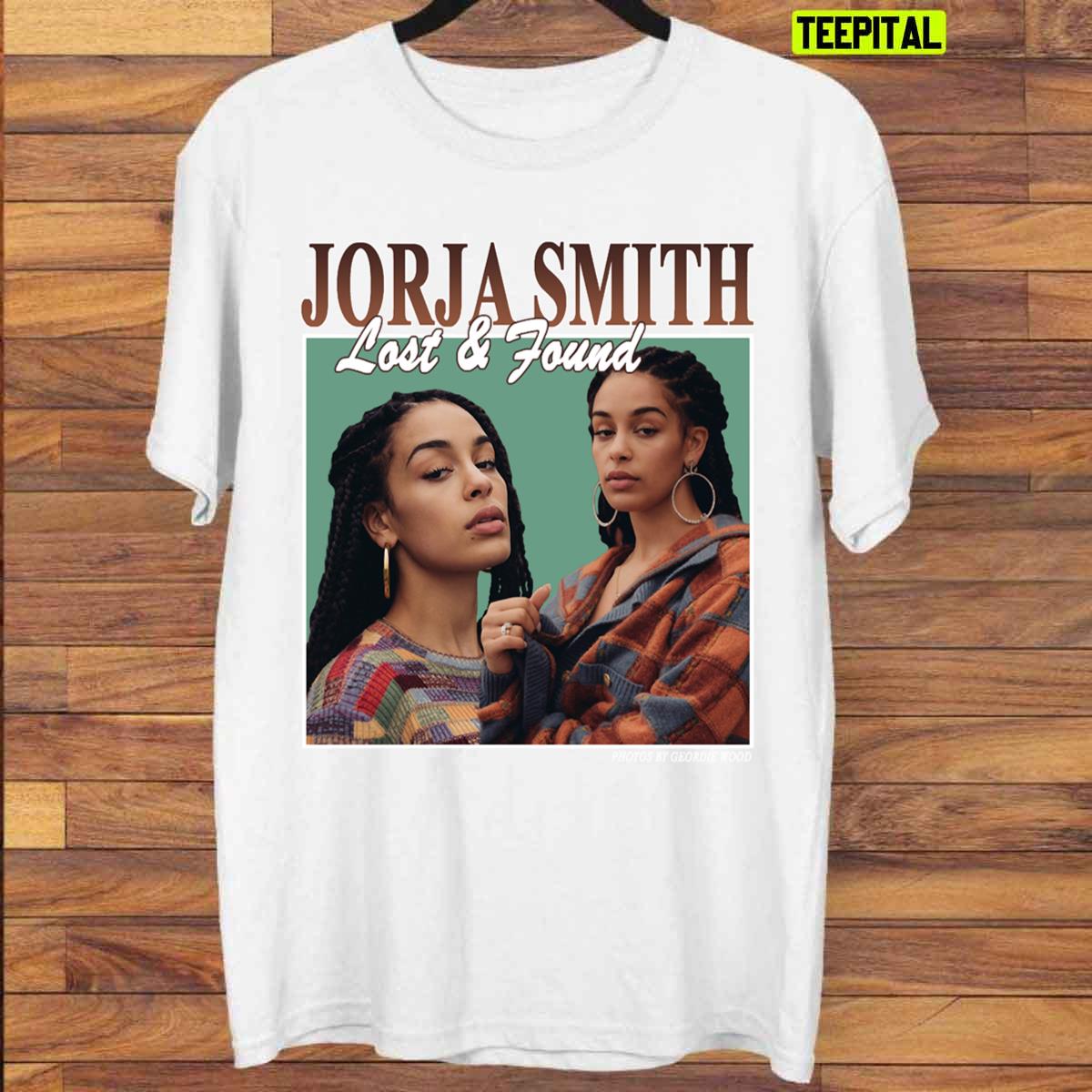 Jorja Smith Lost And Found Homage Vintage 90s T-Shirt Jorja Smith Lost And Found Homage Vintage 90s T-Shirt