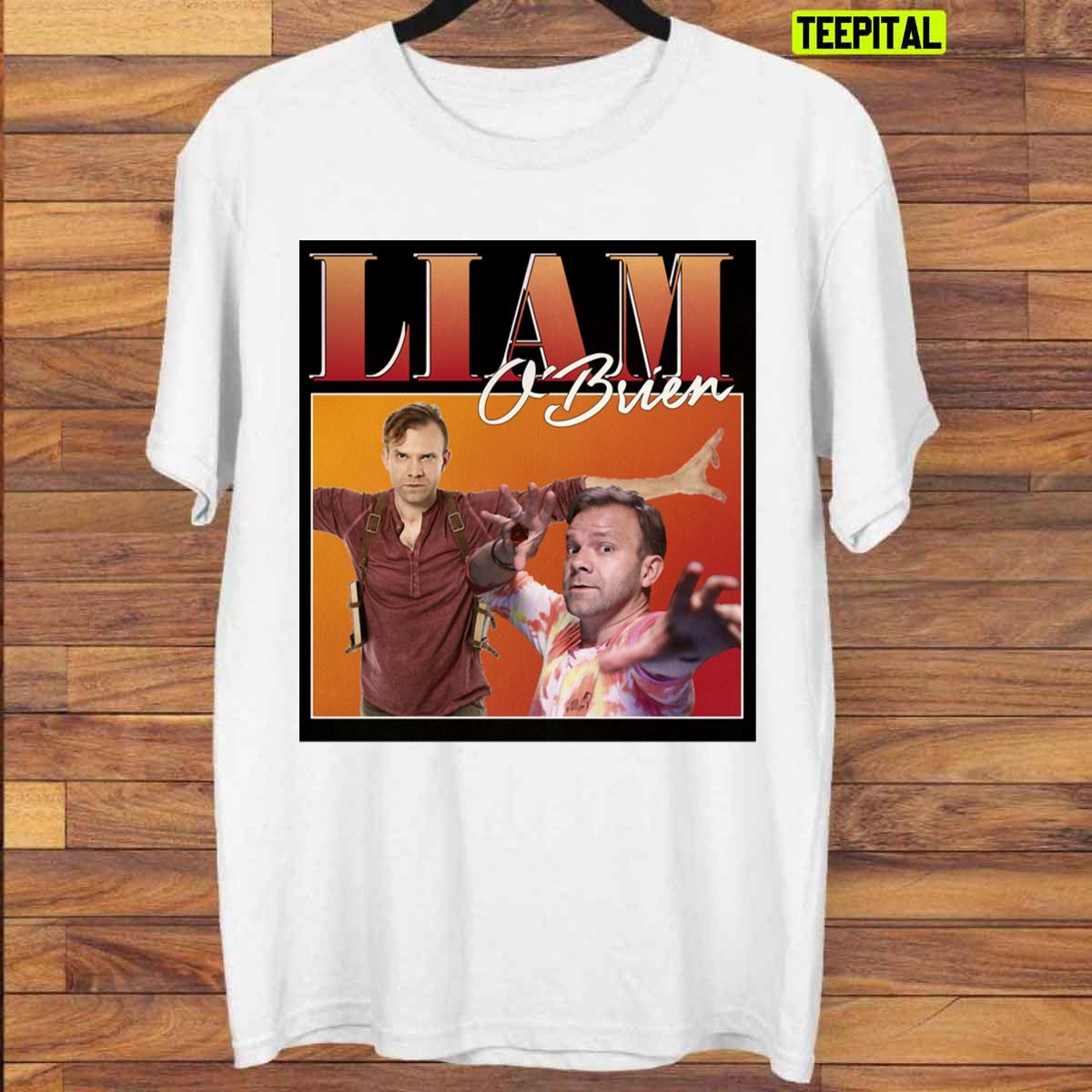 Liam O'brien Homage Vintage Bootleg 90s T-Shirt Liam O'brien Homage Vintage Bootleg 90s T-Shirt