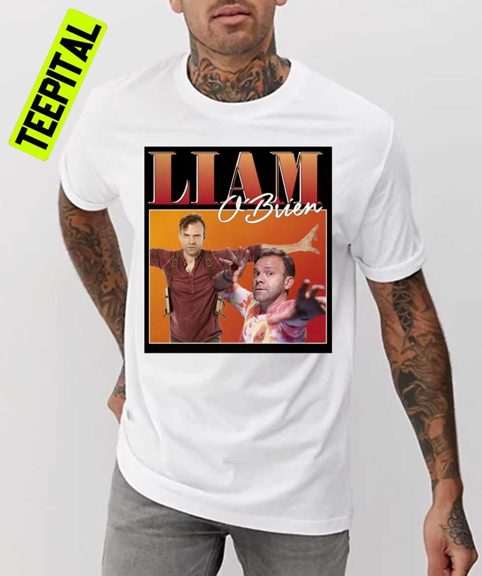Liam O'brien Homage Vintage Bootleg 90s T-Shirt Liam O'brien Homage Vintage Bootleg 90s T-Shirt