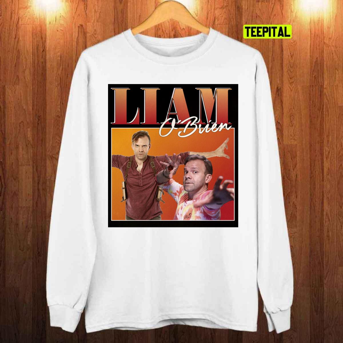 Liam O'brien Homage Vintage Bootleg 90s T-Shirt Liam O'brien Homage Vintage Bootleg 90s T-Shirt