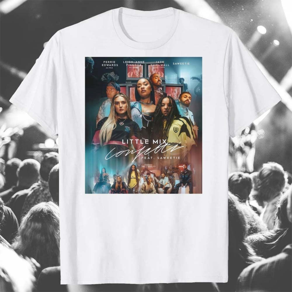Little Mix Confetti Music Video T-Shirt Little Mix Confetti Music Video T-Shirt