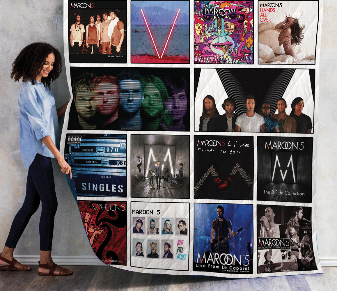 Maroon 5 Quilt Blanket 01 Maroon 5 Quilt Blanket 01