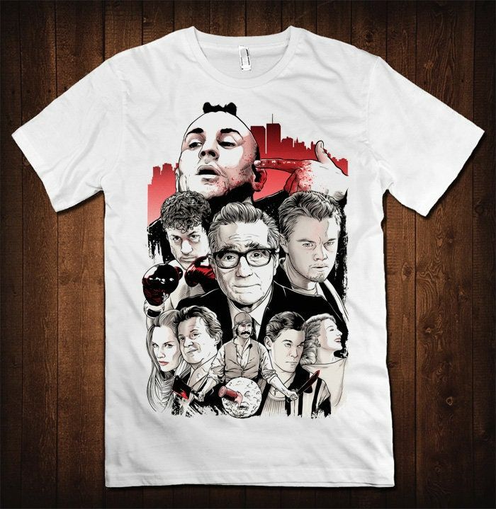 Martin Scorsese Movies T-Shirt Martin Scorsese Movies T-Shirt