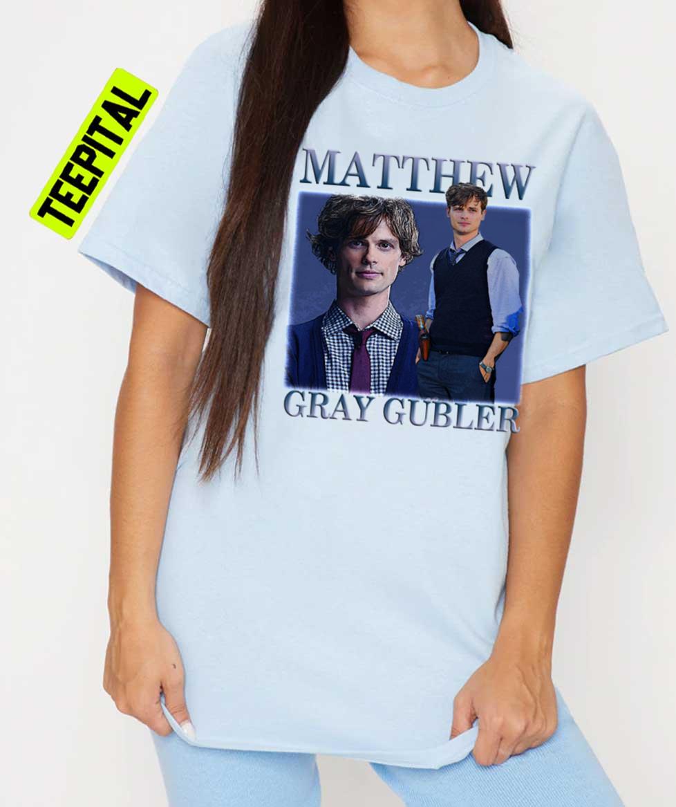 Matthew Gray Gubler Retro Vtg Actors 90s T-Shirt Matthew Gray Gubler Retro Vtg Actors 90s T-Shirt