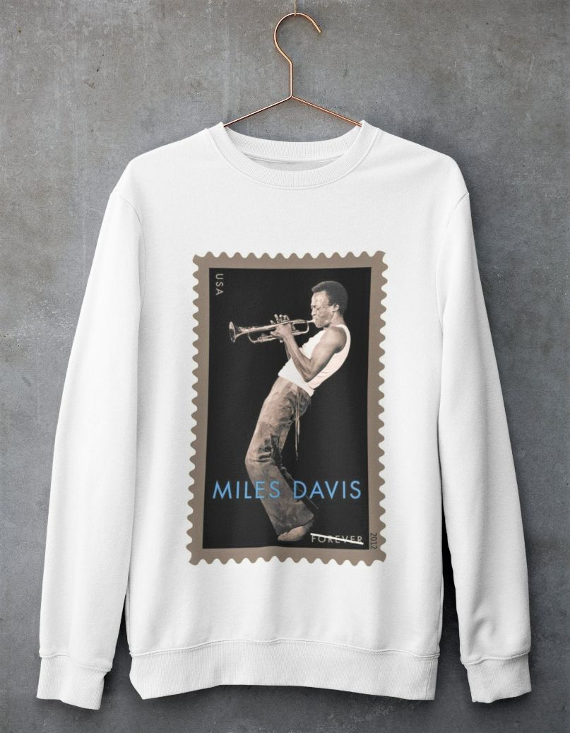 Miles Davis Designer Sweatshirt Miles Davis Designer Sweatshirt
