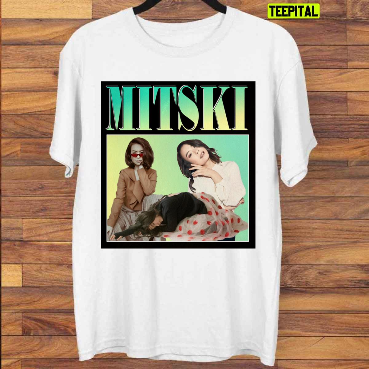 Mitski Vintage Homage 90s Bootleg Style T-Shirt Mitski Vintage Homage 90s Bootleg Style T-Shirt