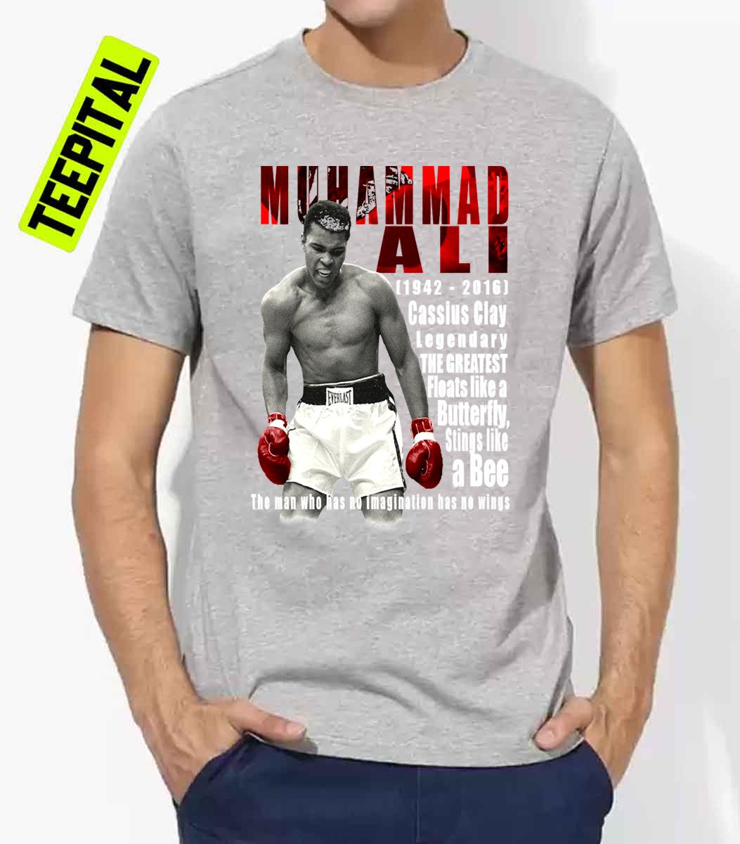 Mohammed Ali Boxer Quote Unisex T-Shirt Mohammed Ali Boxer Quote Unisex T-Shirt