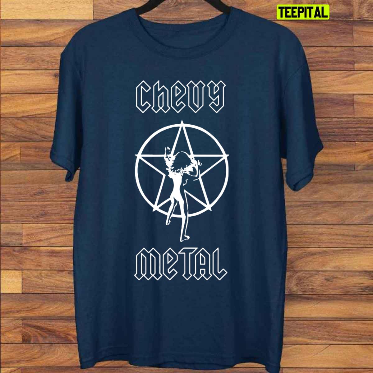Most Liked Rock Drummer Chevy Metal Unisex T-Shirt Most Liked Rock Drummer Chevy Metal Unisex T-Shirt