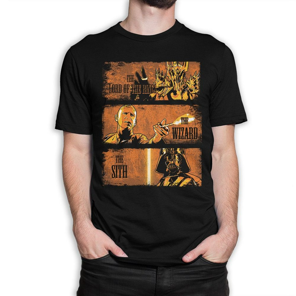 Movie Villains Art T-Shirt Movie Villains Art T-Shirt