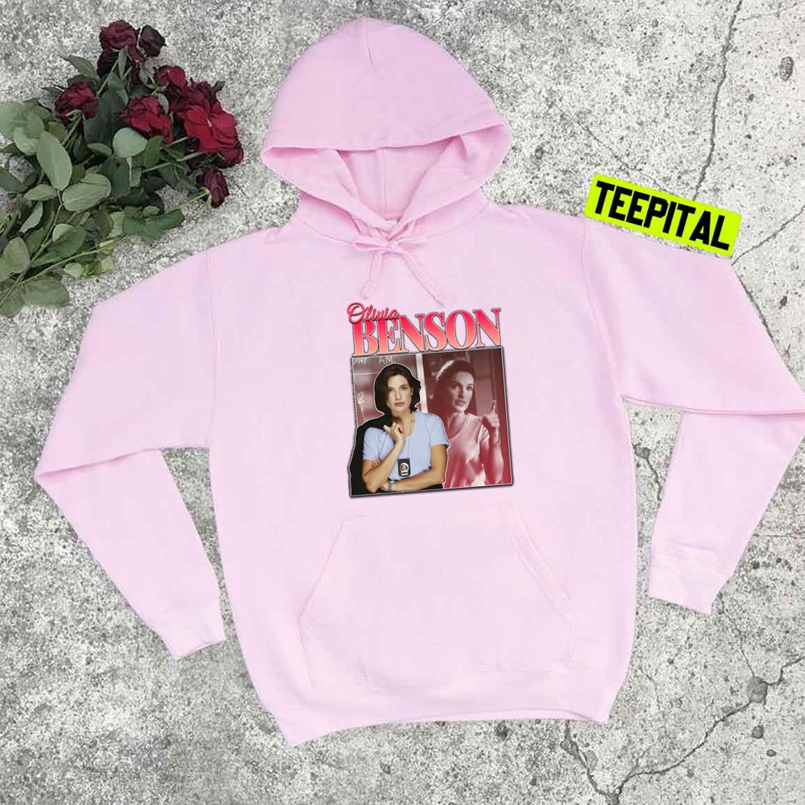 Olivia Benson 90s Inspired Vintage Homage T-Shirt Olivia Benson 90s Inspired Vintage Homage T-Shirt