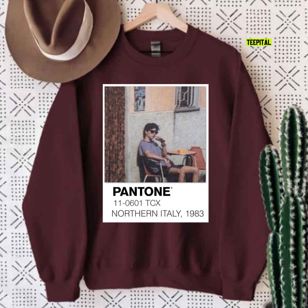 Pantone Call Me By Your Name Polaroid Unisex Sweatshirt Pantone Call Me By Your Name Polaroid Unisex Sweatshirt