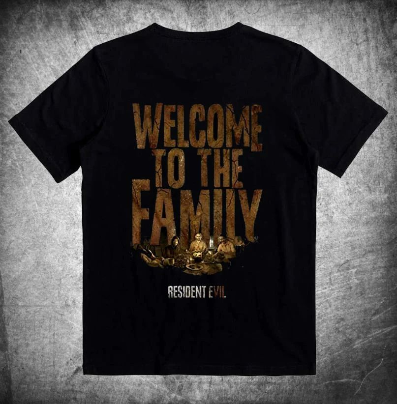 Resident Evil Horror Science Fiction Video Game T-Shirt Resident Evil Horror Science Fiction Video Game T-Shirt