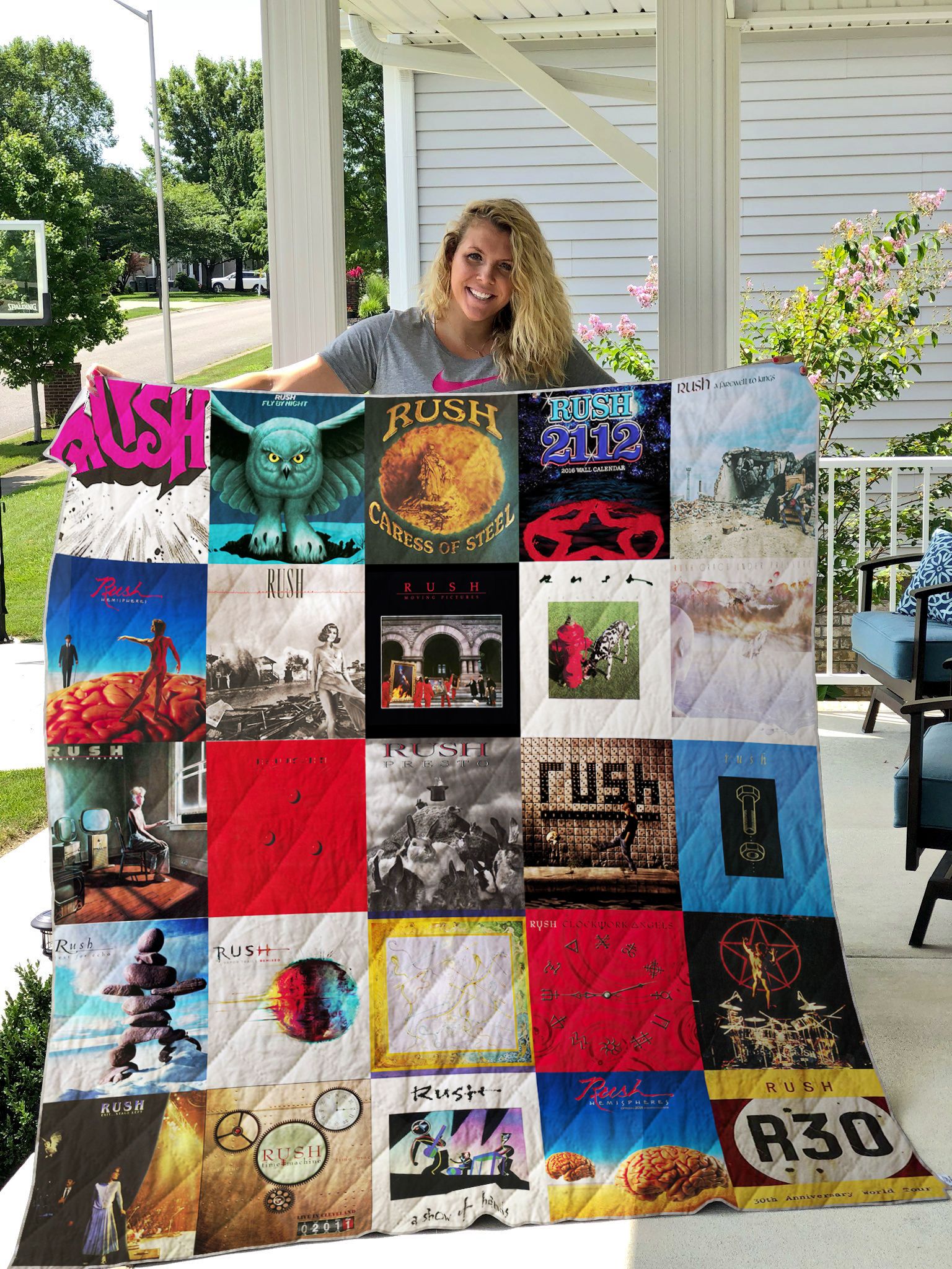 Rush 3 Quilt Blanket Rush 3 Quilt Blanket