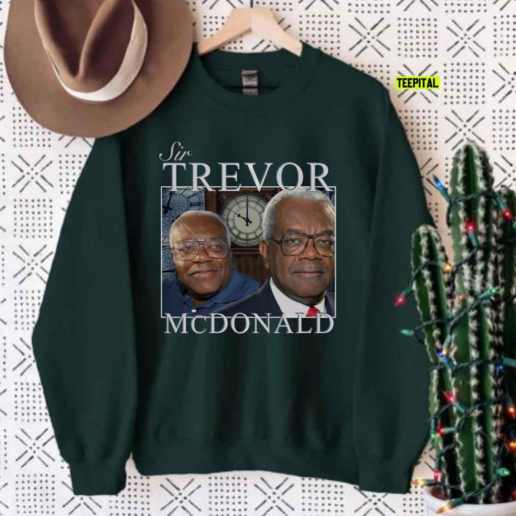 Sir Trevor Mcdonald Homage Unisex Sweatshirt Sir Trevor Mcdonald Homage Unisex Sweatshirt