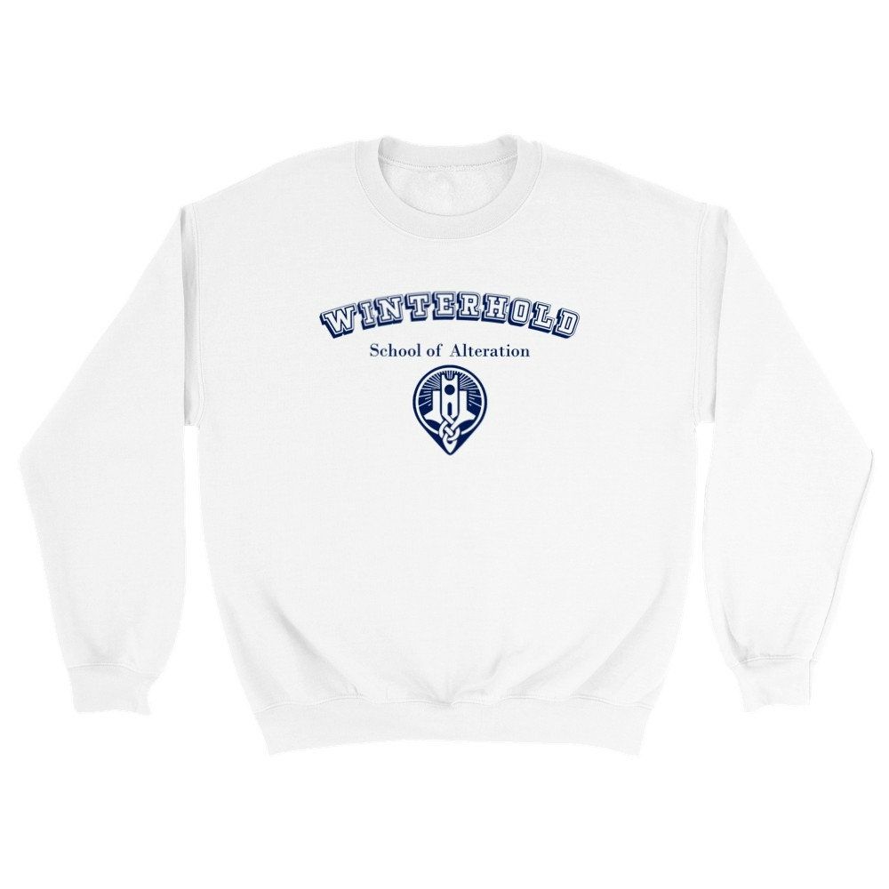 Skyrim Winterhold School Of Alteration College Classic Unisex Crewneck Sweatshirt Skyrim Winterhold School Of Alteration College Classic Unisex Crewneck Sweatshirt