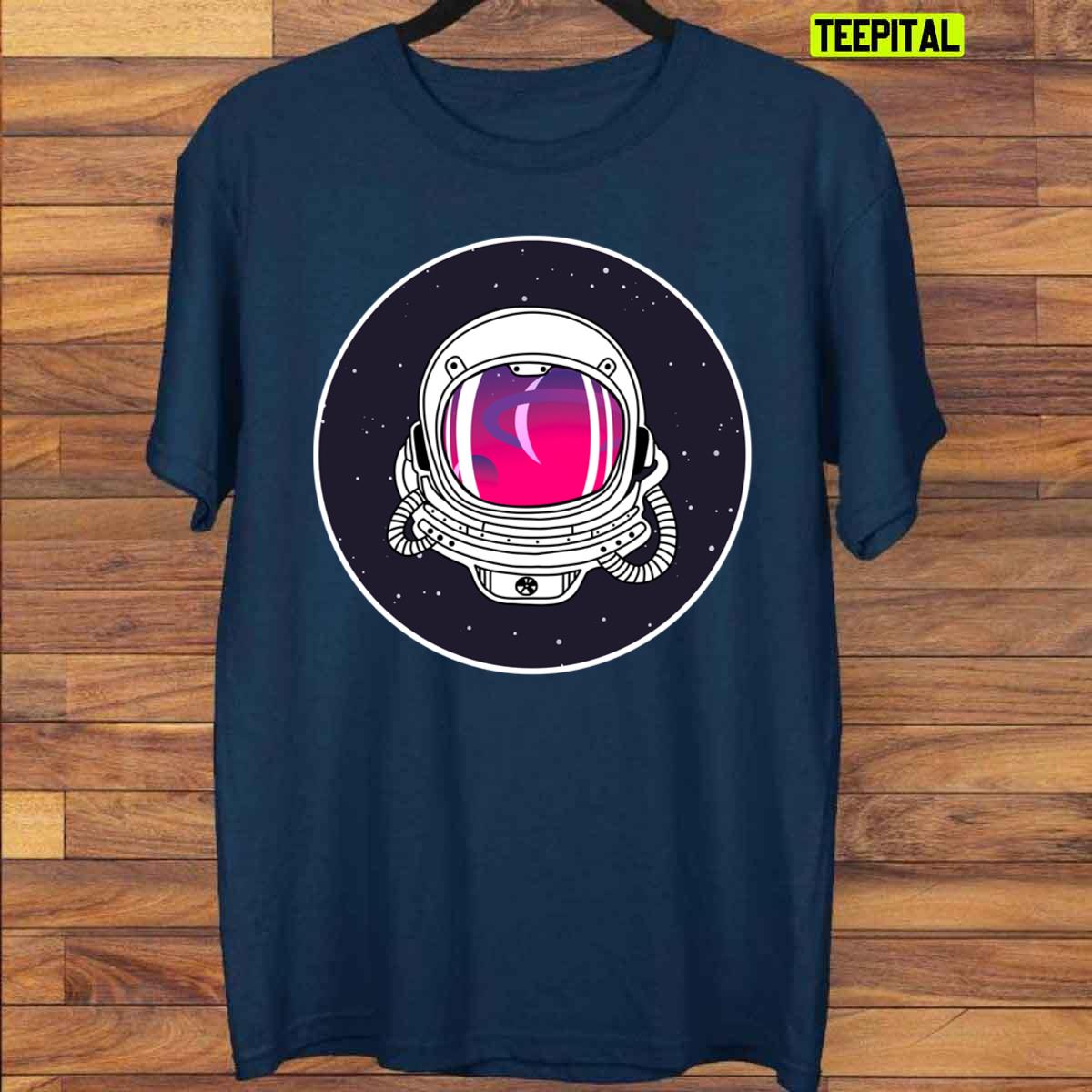 Space Astronaut Helmet T-Shirt Space Astronaut Helmet T-Shirt