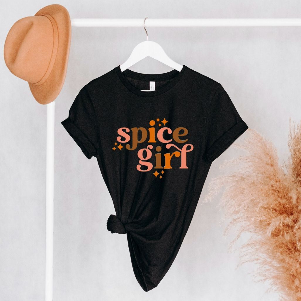 Spice Girl Womens Tee Graphic Shirt Spice Girl Womens Tee Graphic Shirt
