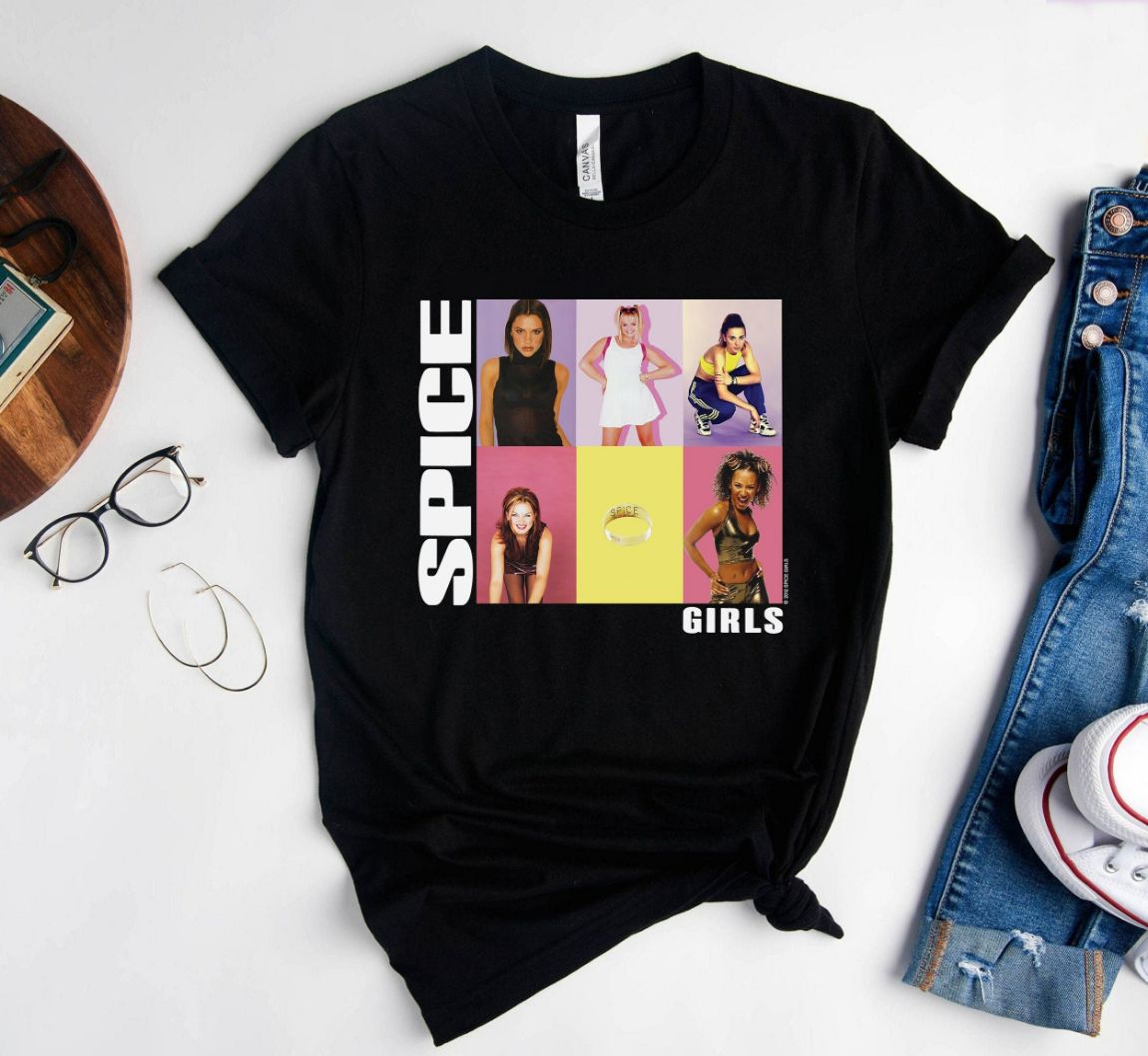 Spice Girls Signitures T-Shirt Spice Girls Signitures T-Shirt